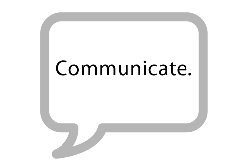 communicate