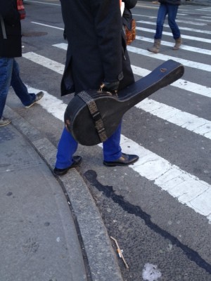 dude with banjo (soho, nyc)